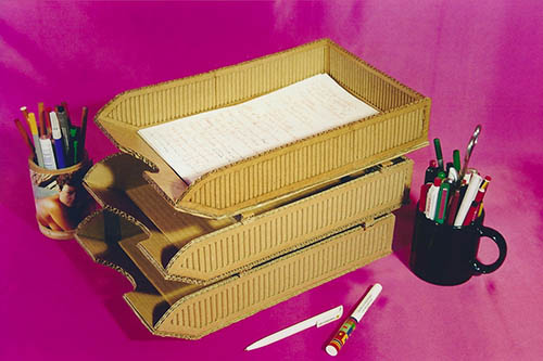 Libro de manualidades con cartón | Portafolios | Bandejas de cartón