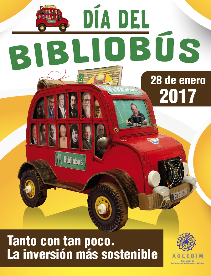 Cartel para el Dia del Bibliobús